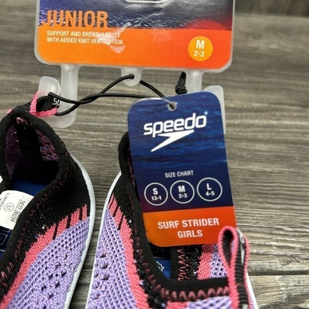 COPY - Speedo Junior Girls' Surf Strider Water Shoes - Purple Rose