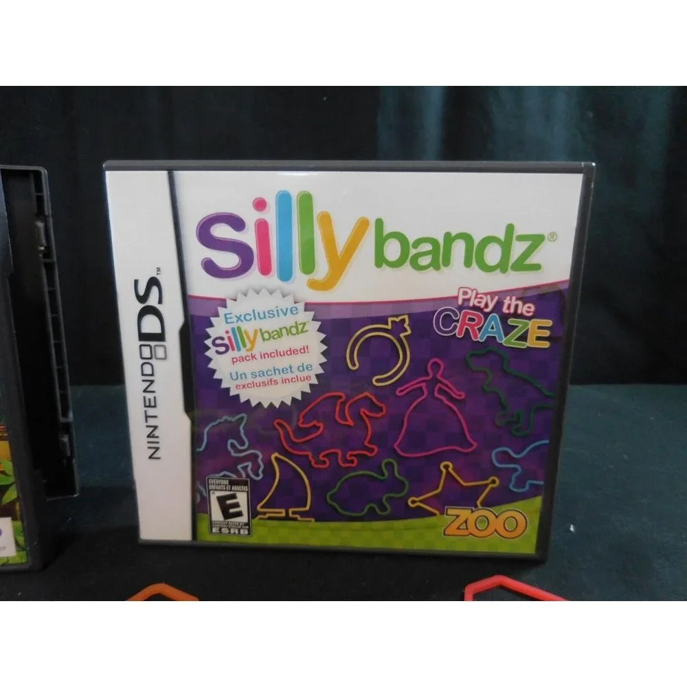 Nintendo DS  Silly Bandz Action Game + Cradle of Rome‎ Game Tested Work
