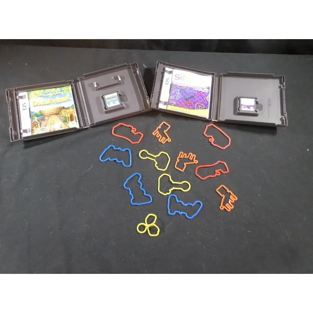 Nintendo DS  Silly Bandz Action Game + Cradle of Rome‎ Game Tested Work