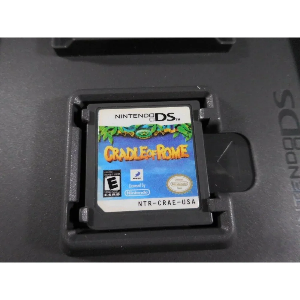 Nintendo DS  Silly Bandz Action Game + Cradle of Rome‎ Game Tested Work