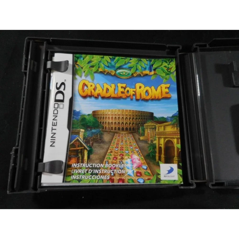 Nintendo DS  Silly Bandz Action Game + Cradle of Rome‎ Game Tested Work