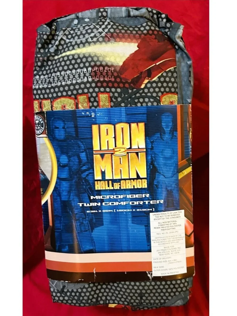 Marvel Avengers polyester comes sheet