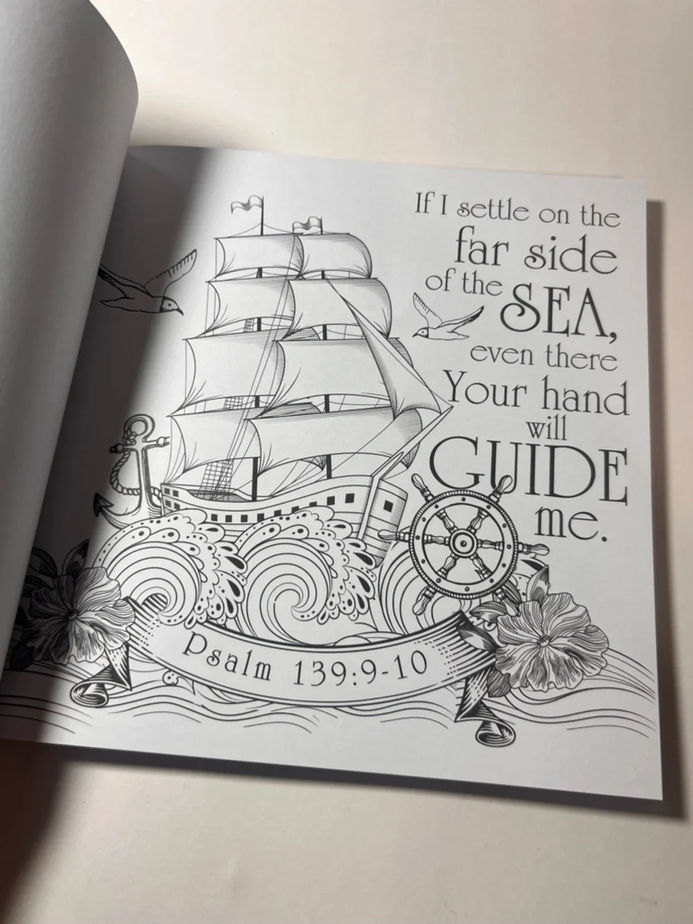 Coloring Book Wall Art Print for all ages christian