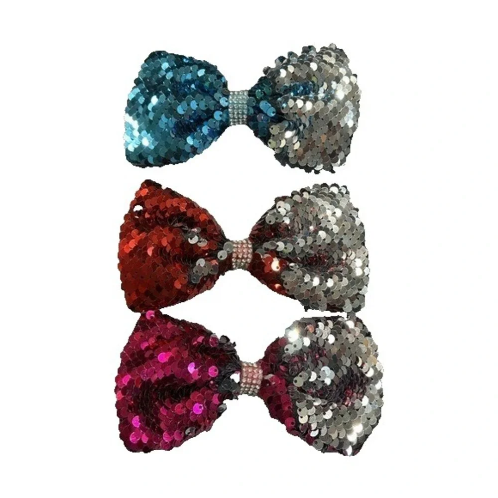 NEW Hair Accessories Bow Clips set‎ of 3