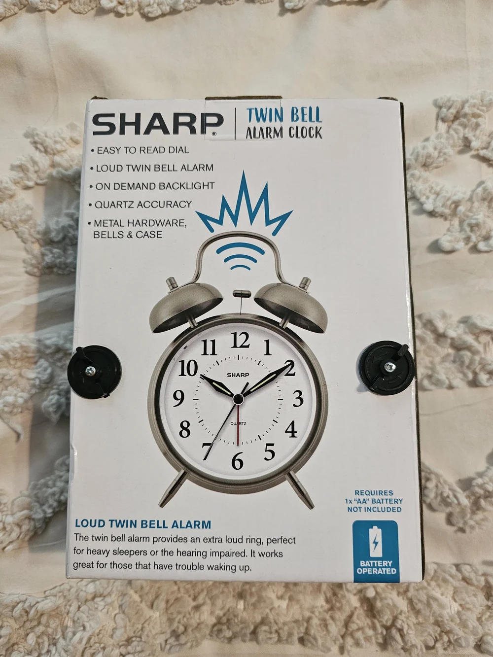 Sharp twin bell