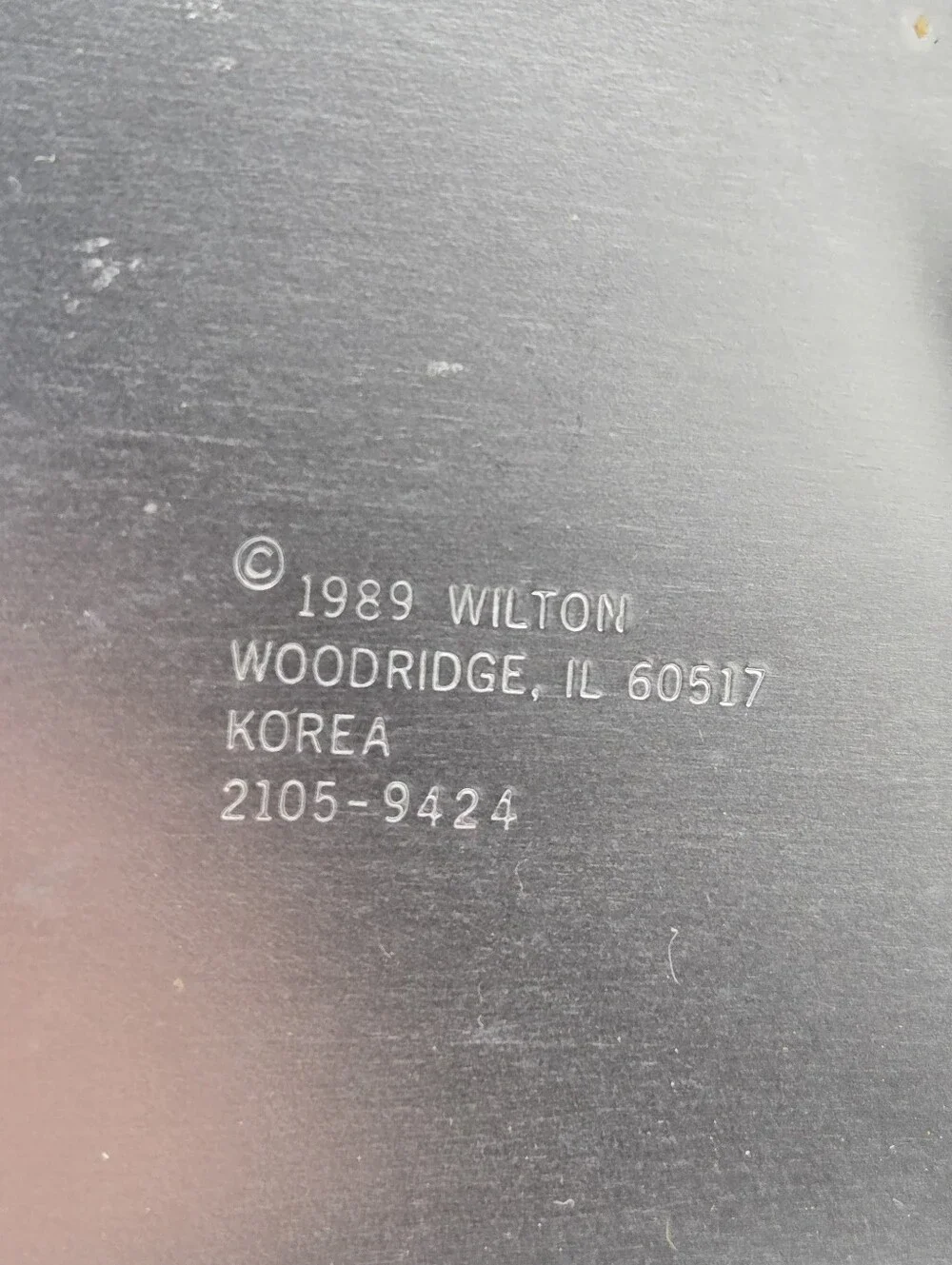 Wilton vintage 1989