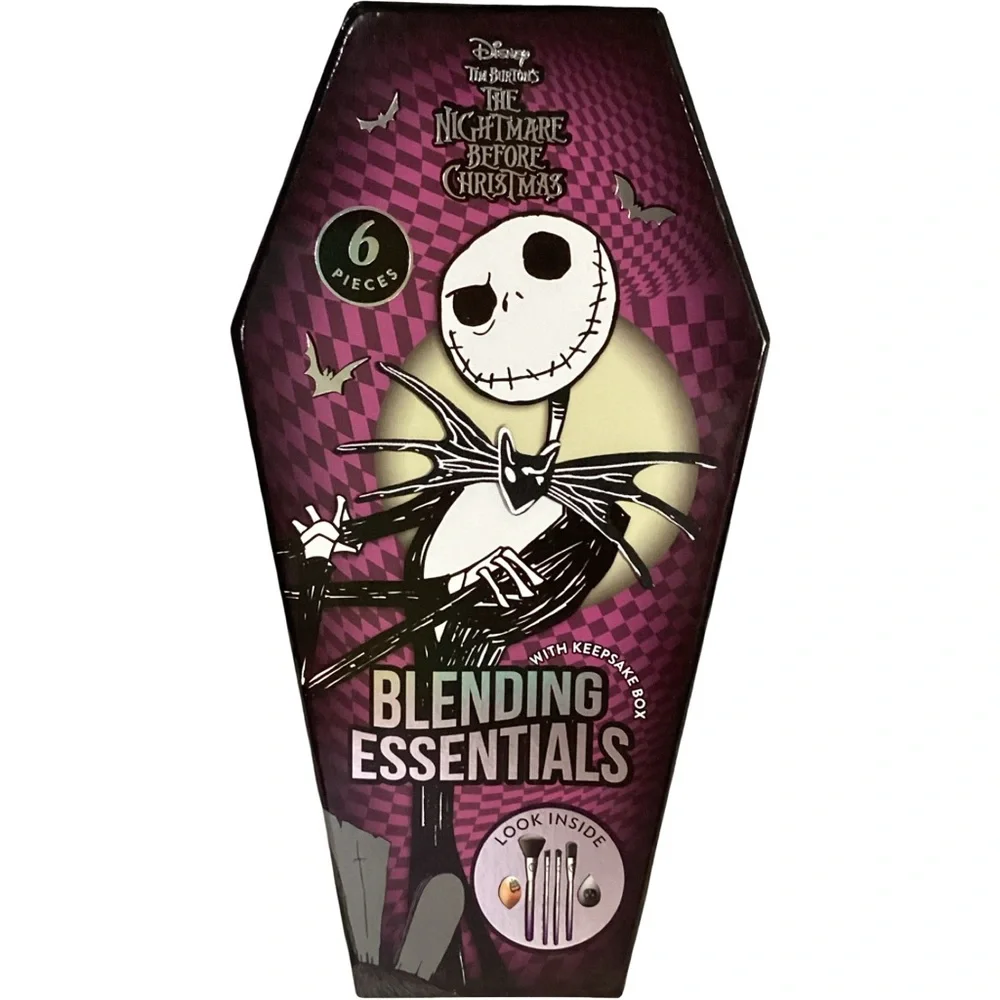 Disney Tim Burton’s Nightmare Before Christmas Blending Set w/ Coffin Keep Box