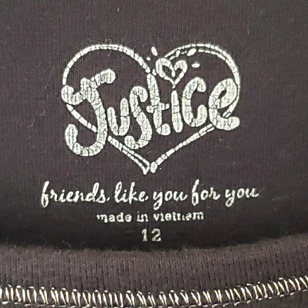 Justice girls top