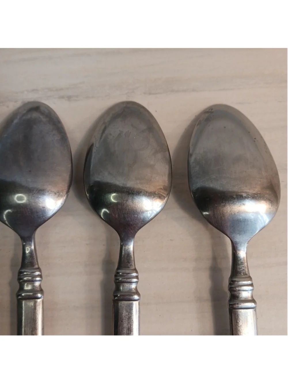 Set Of 5 Wallace Silver La Rochelle WAS205 Stainless Steel TABLESPOONS 7.25