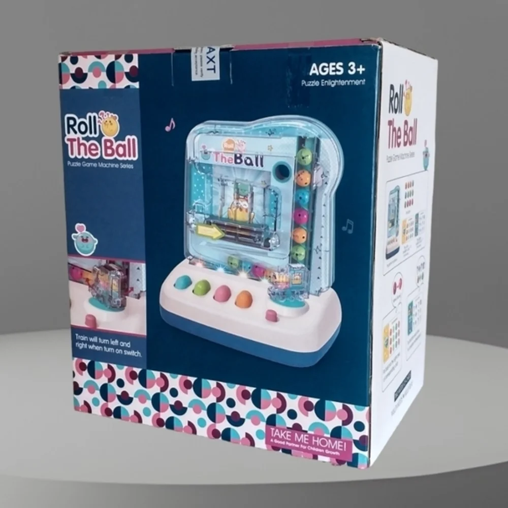 Logic Puzzle Game With Lights And Sounds For Hand, Eye And Brain Coordination