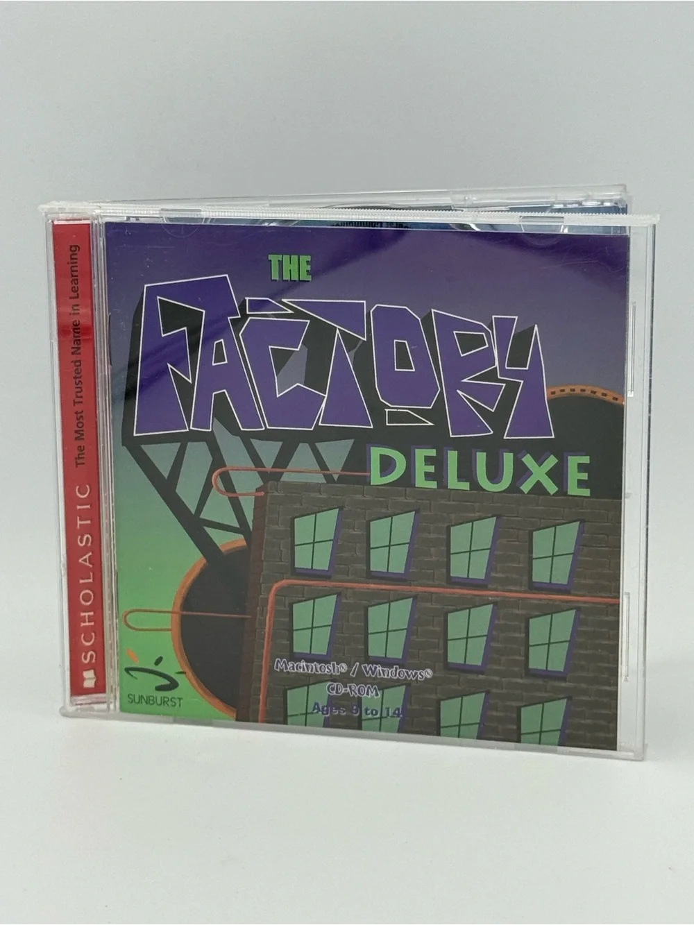 The‎ Factory Deluxe CD-ROM Scholastic Sunburst Windows Mac Complete w Manual