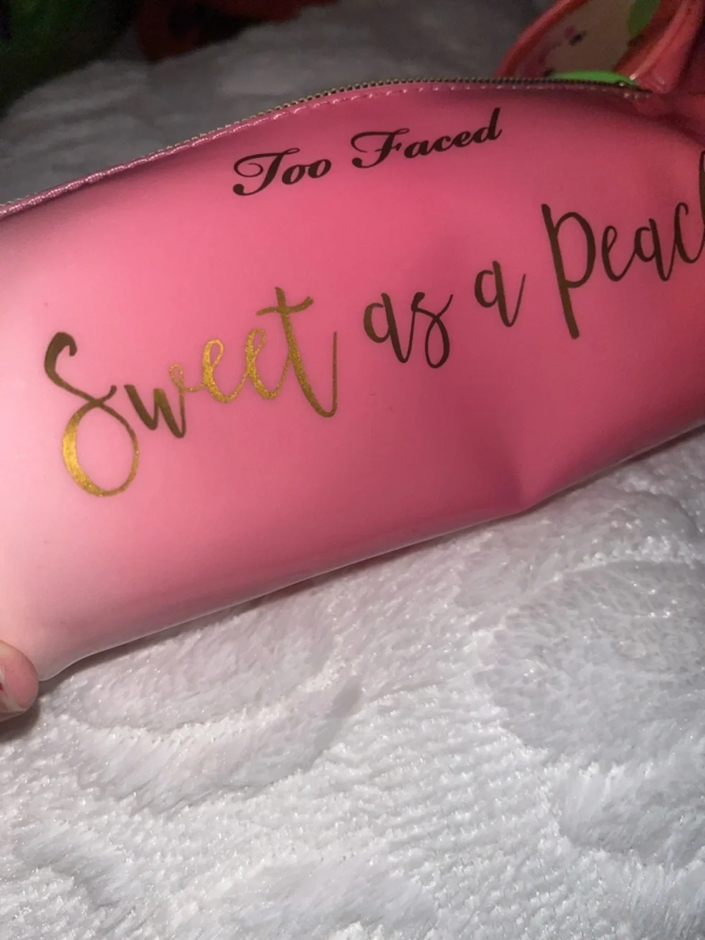 Too Faced bag go