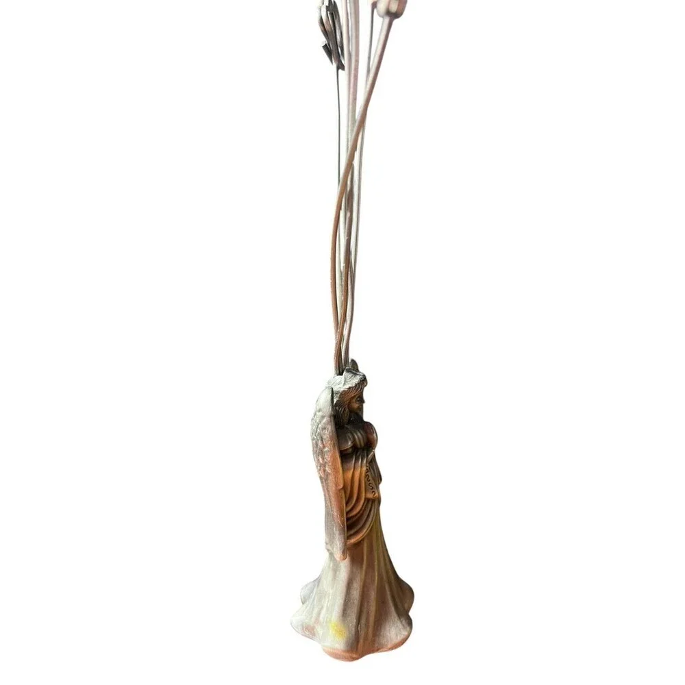 Vintage Pewter Angel Photo Holder – 10.5