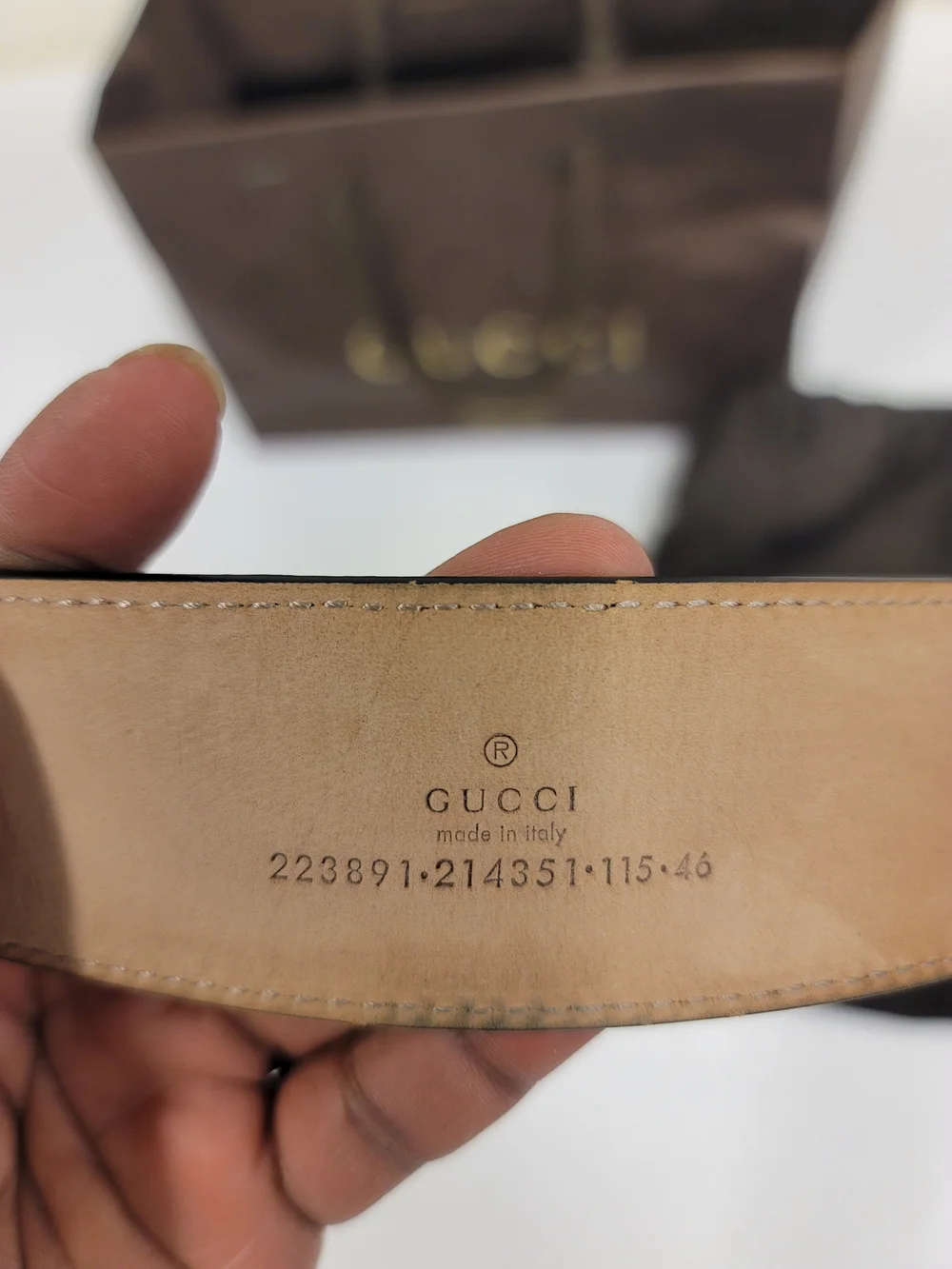 Gucci black versatile used