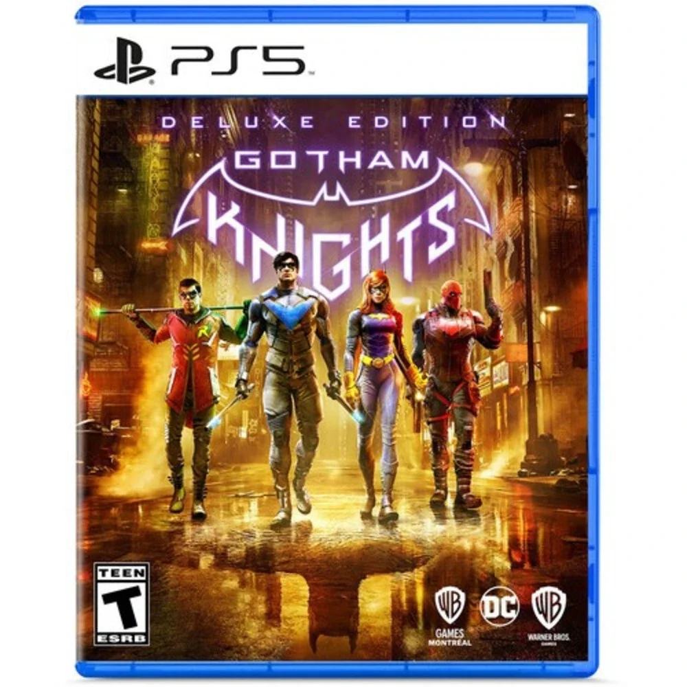 Gotham Knights Deluxe Edition - Sony PlayStation 5 Sealed Video Game New