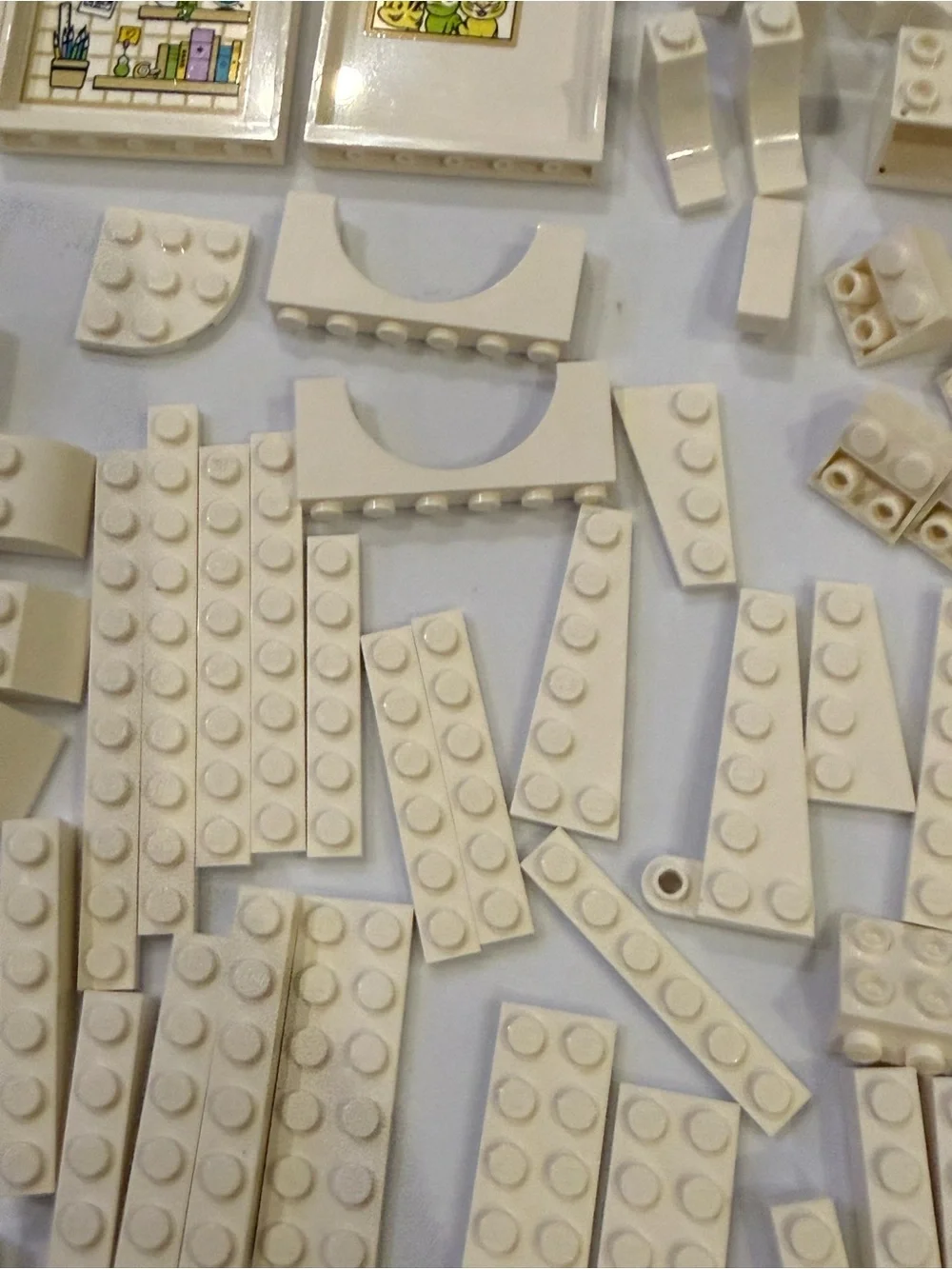 Lego white tonka