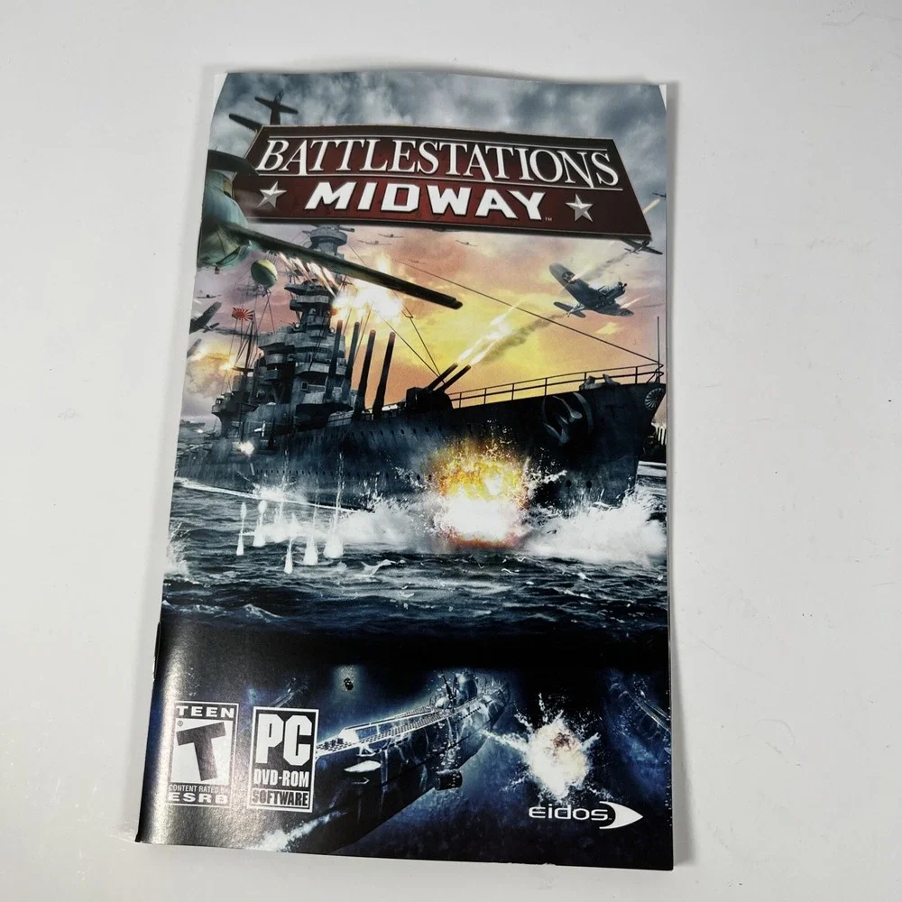 Battlestations:‎ Midway (PC Game DVD-ROM, 2006) With Manual PreOwned