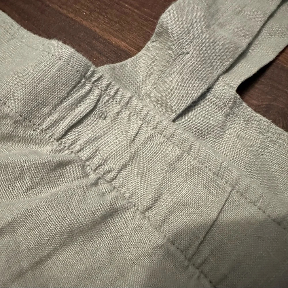 •nwt• Everlane The Linen jumpsuit in Seagrass