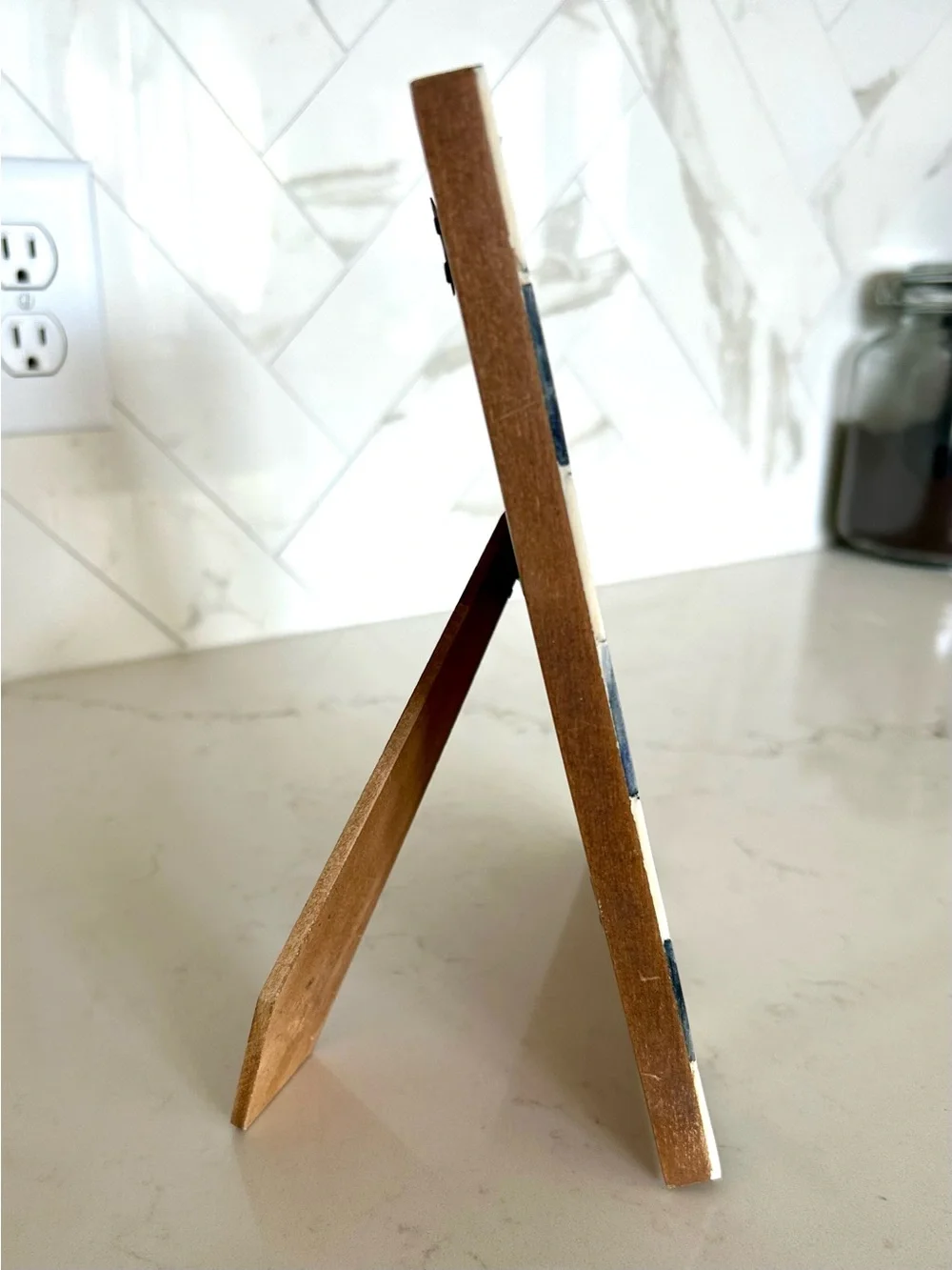 NEW Pottery Barn Bone Geometric Picture Frame