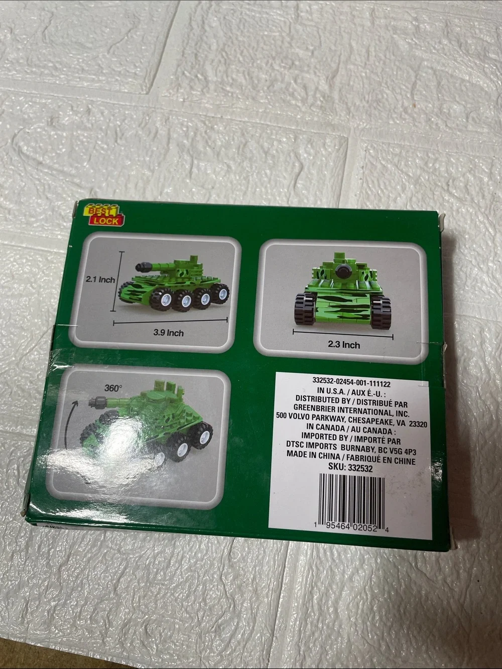 U.S. Army new box