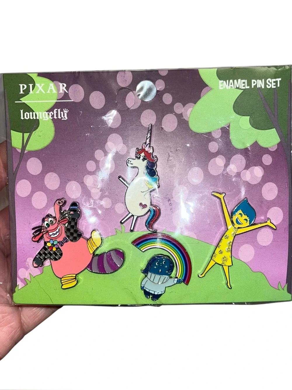 Rare inside out loungefly disney Pixar pin set Brand new  Released July 2020