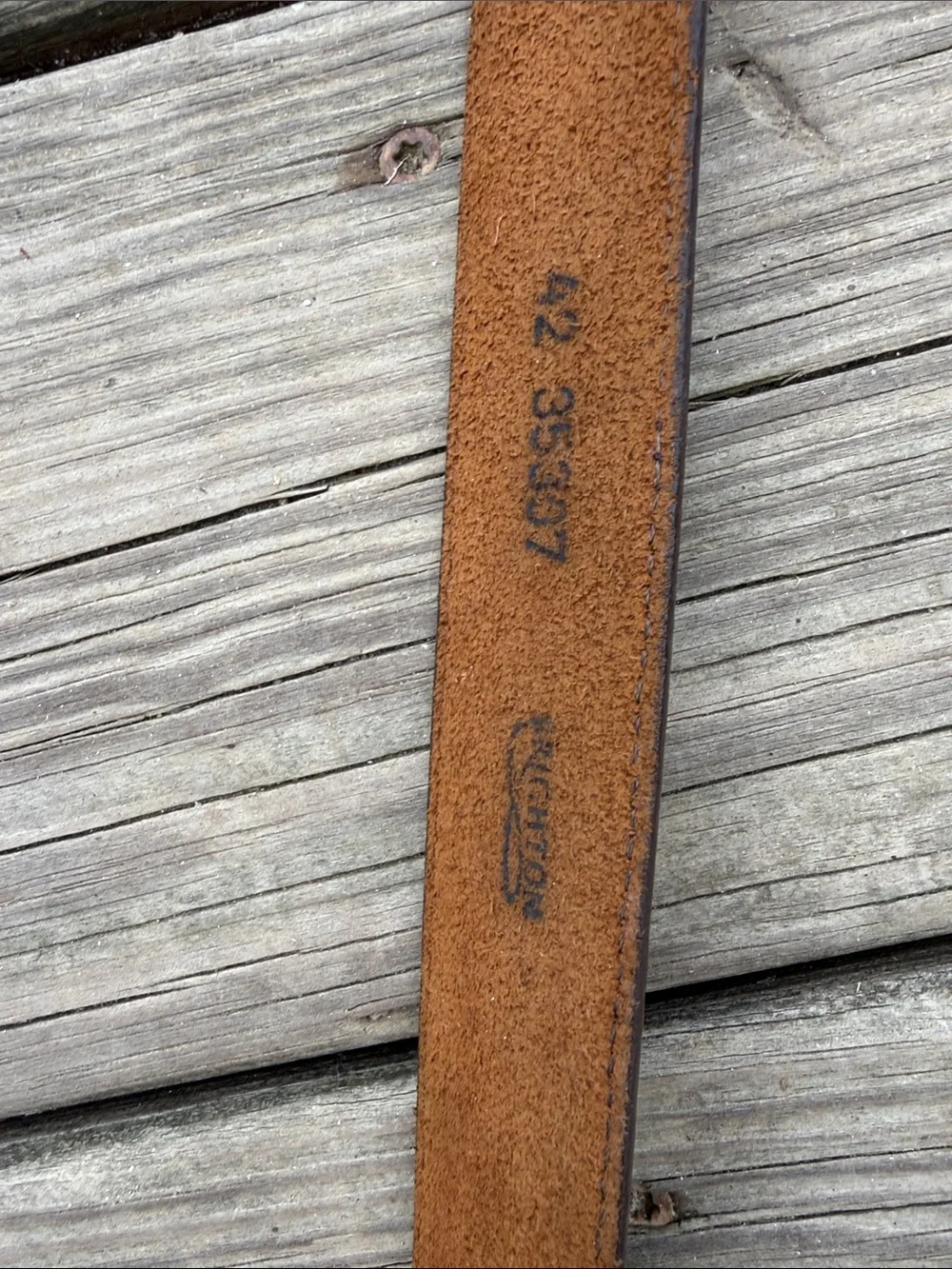 Brighton leather belt