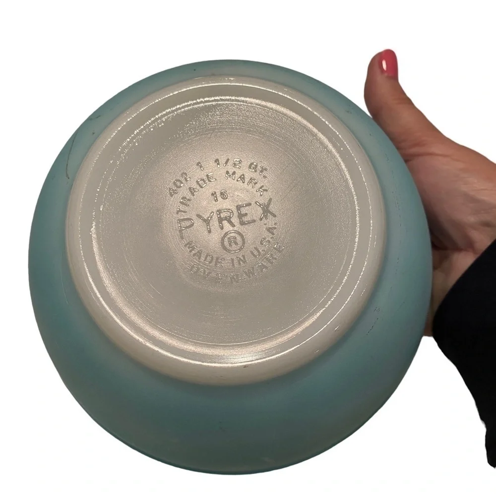 Pyrex robin’s egg