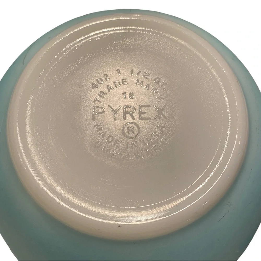 Pyrex robin’s egg