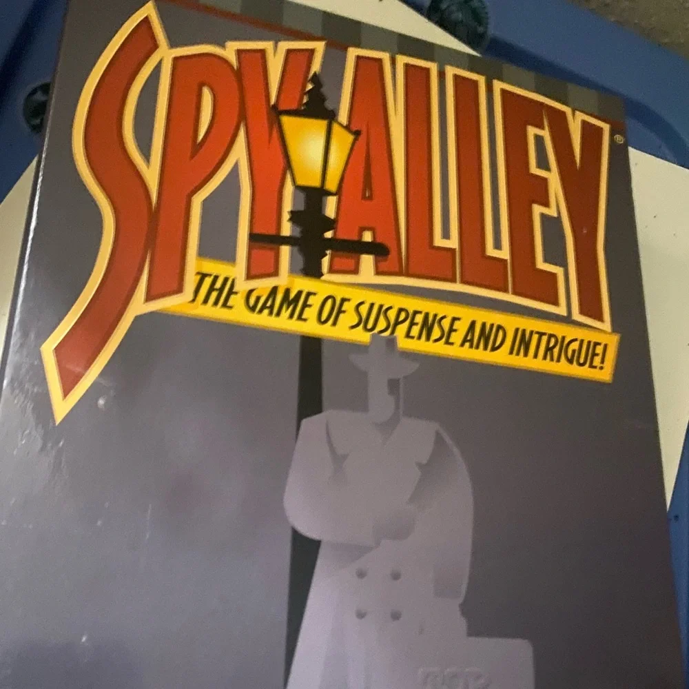 Spy Alley Board Game - Dark Gray & Yellow