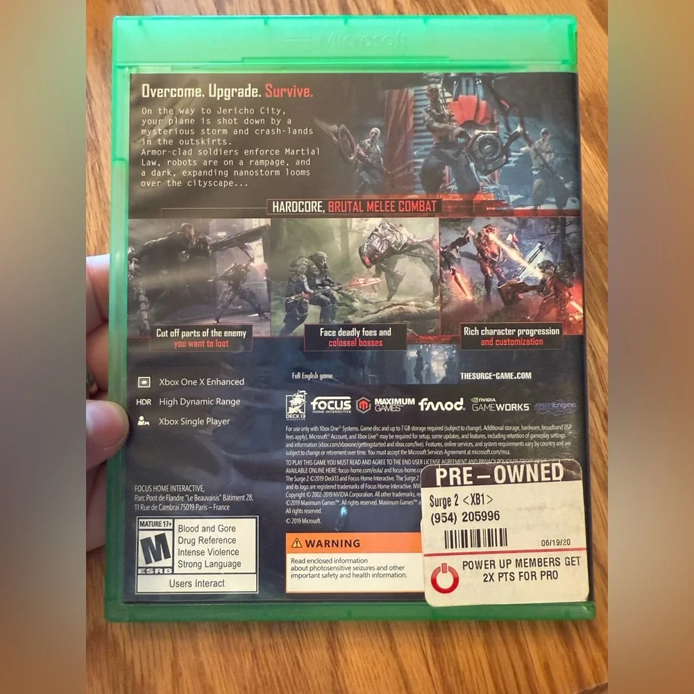 Focus Home Interactive experience intense