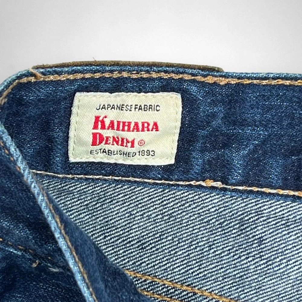 J. CREW 484 32 x‎ 34 Kaihara Denim Slim Fit Jeans Dark Wash Casual Streetwear