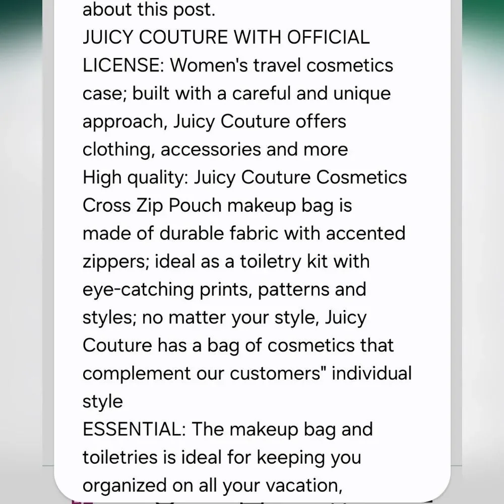 Juicy Couture new specs