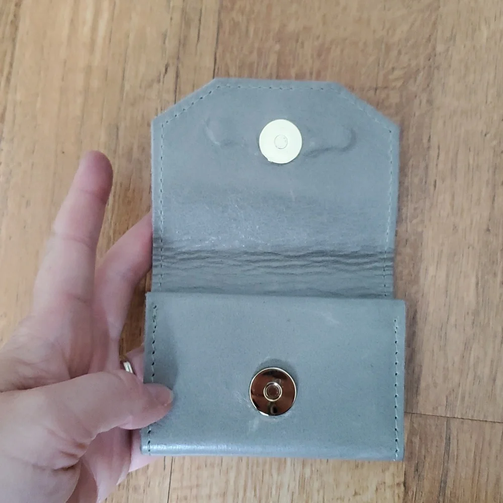 R. Riveter gray wallet