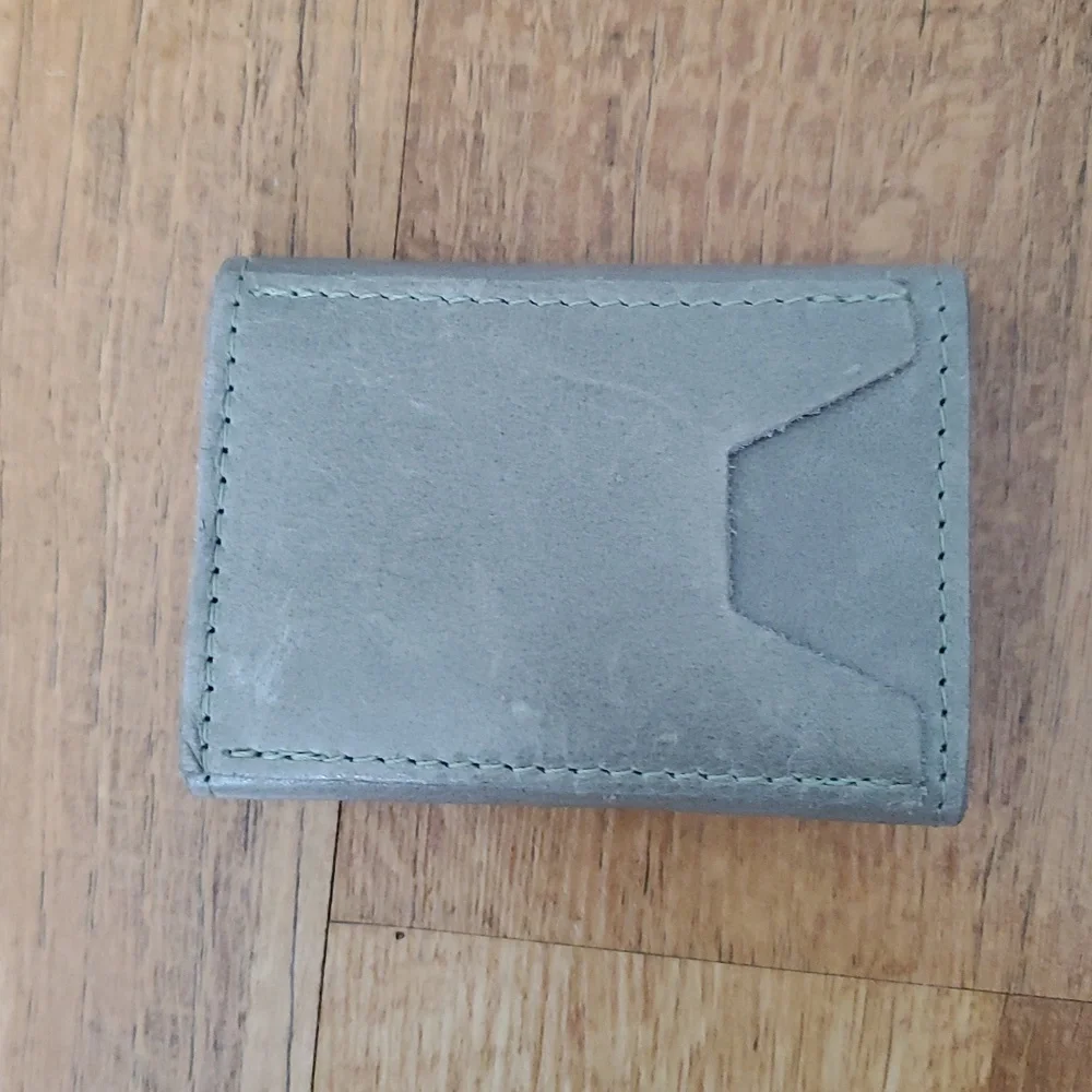 R. Riveter gray wallet