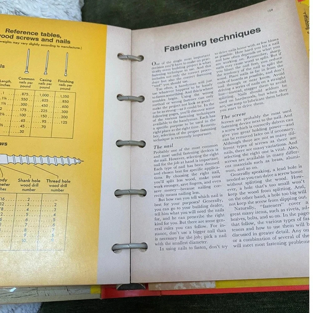 N/A handyman book