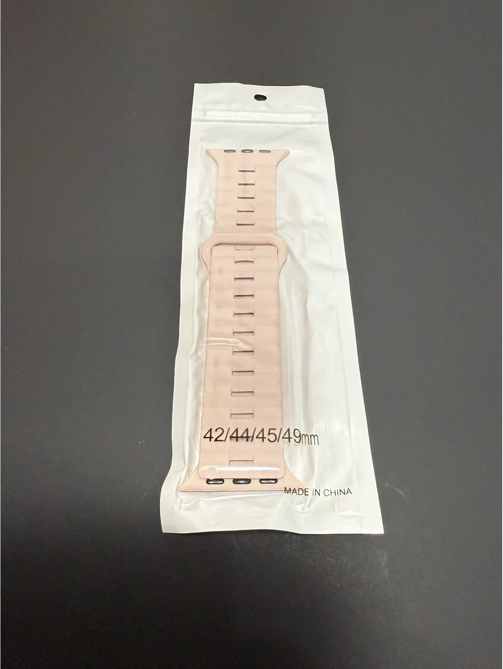 Pink Band For Apple Watch, Sizes 42/44/45/49, Ultra, SE ~ Magnetic Tuck Closure