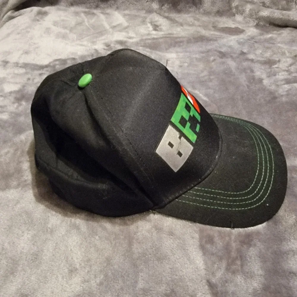 Minecraft snapback hat