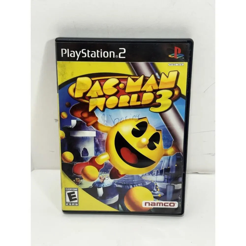 Pac Man World 3 (PlayStation‎ 2 PS2) Game Disc Only No Manual Tested