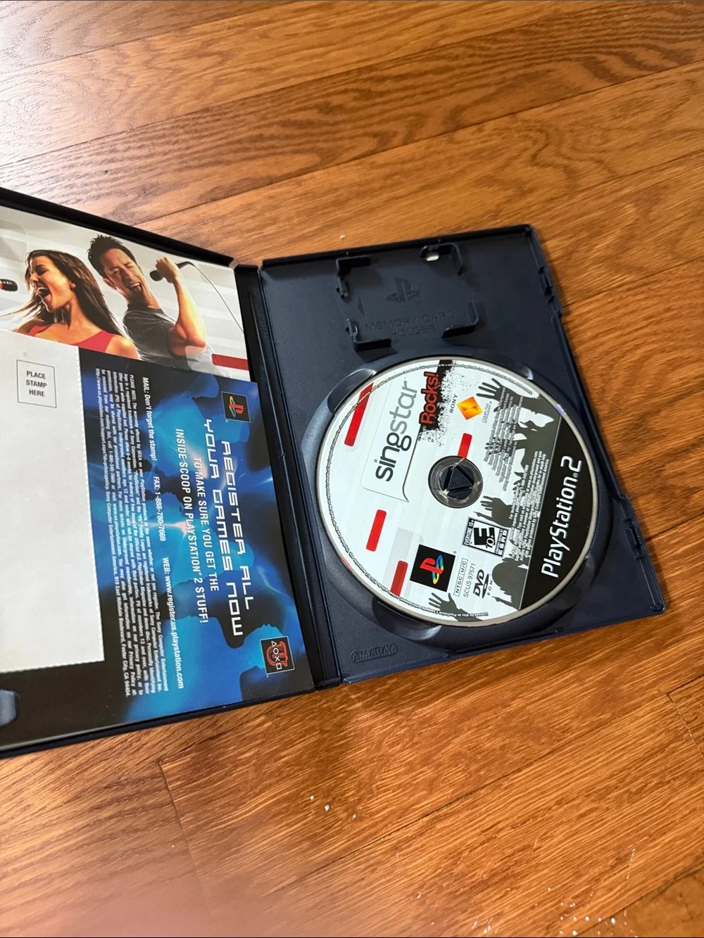 Sony SingStar Rocks! PlayStation 2 Game - Red & Black