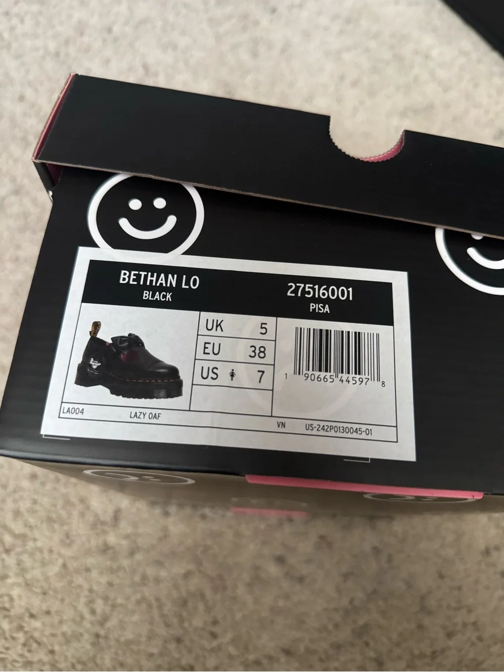 Dr. Martens new box