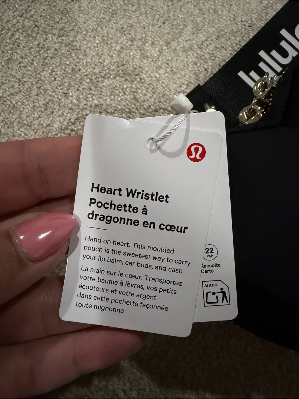 lululemon athletica cute includes grab
