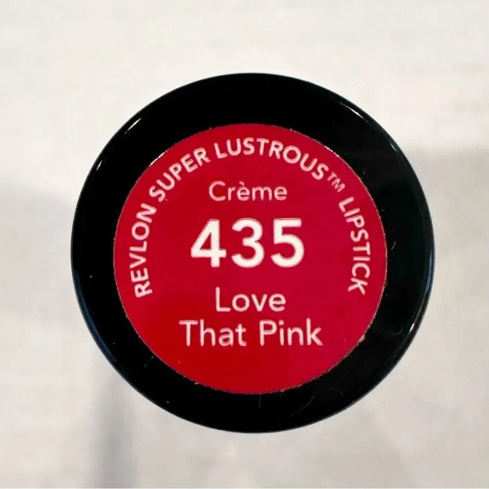 Revlon Super Lustrous Lipstick Creme' 435 Love That‎ Pink NEW