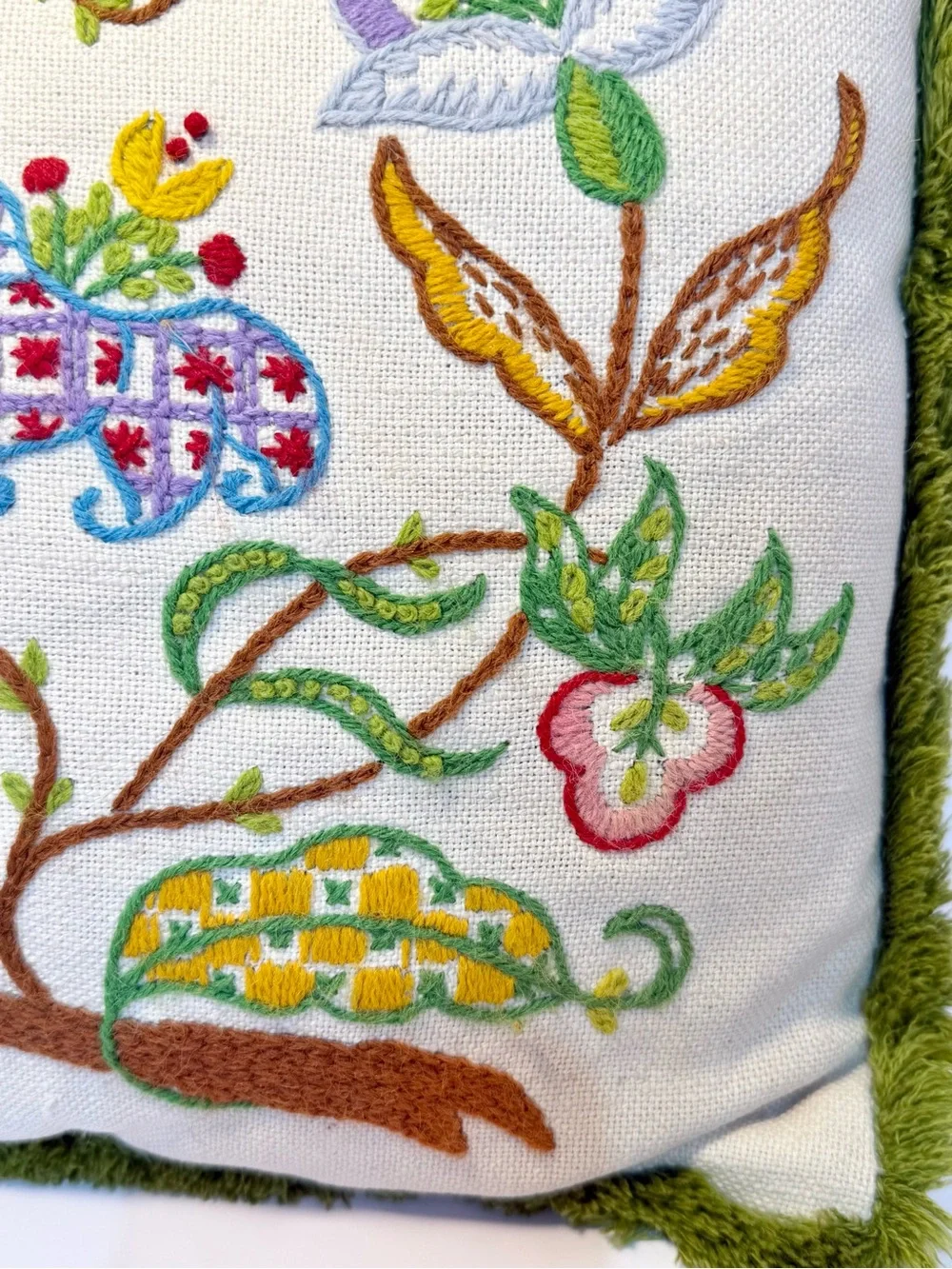 Vintage decorative pillow
