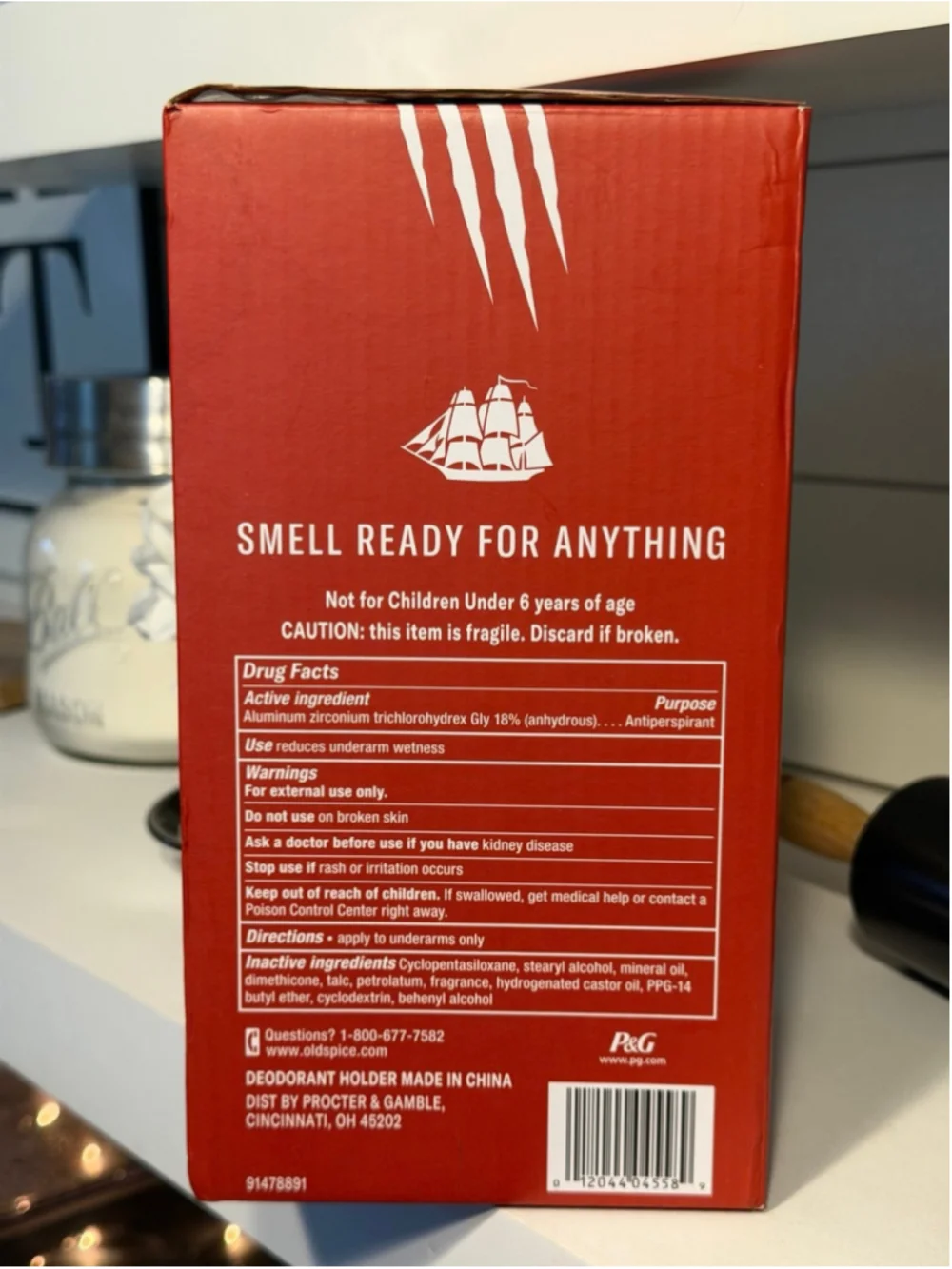 Old Spice new box