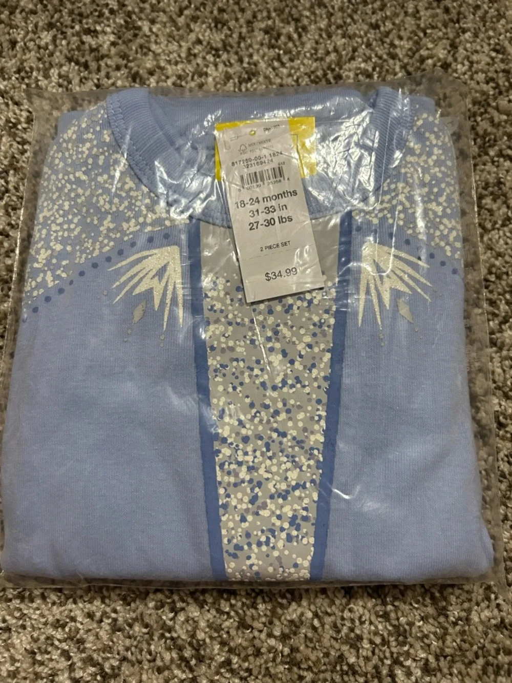 babyGap × Disney Frozen 100% Organic Cotton PJ Set