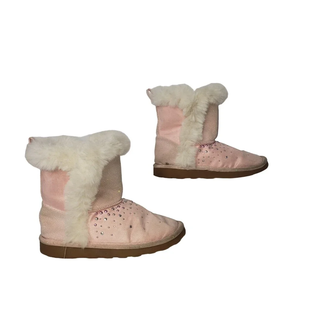 Justice pink white