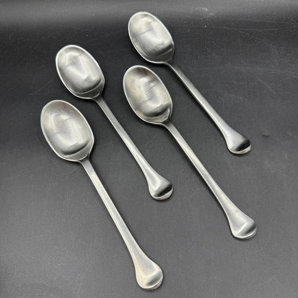 Dansk Kobenhavn Set‎ of 4 Place Soup Spoons Stainless Flatware Replacements MCM