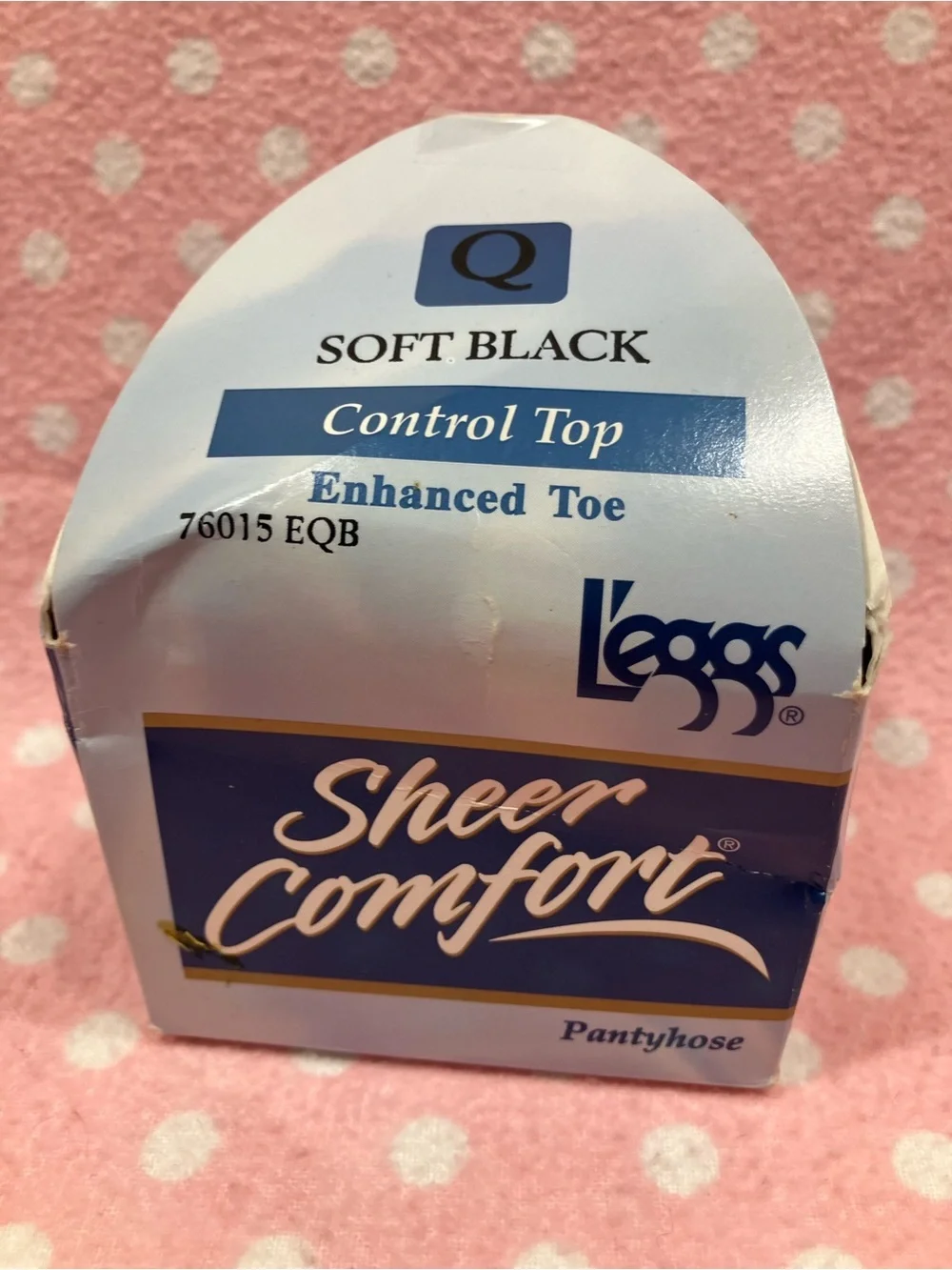 L'eggs Sheer Comfort Control Top Pantyhose - Soft Black