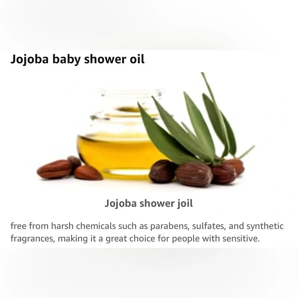MOMMY CARE Jojoba Baby Shower oil natural body wash Newborns, Kids, & Mom