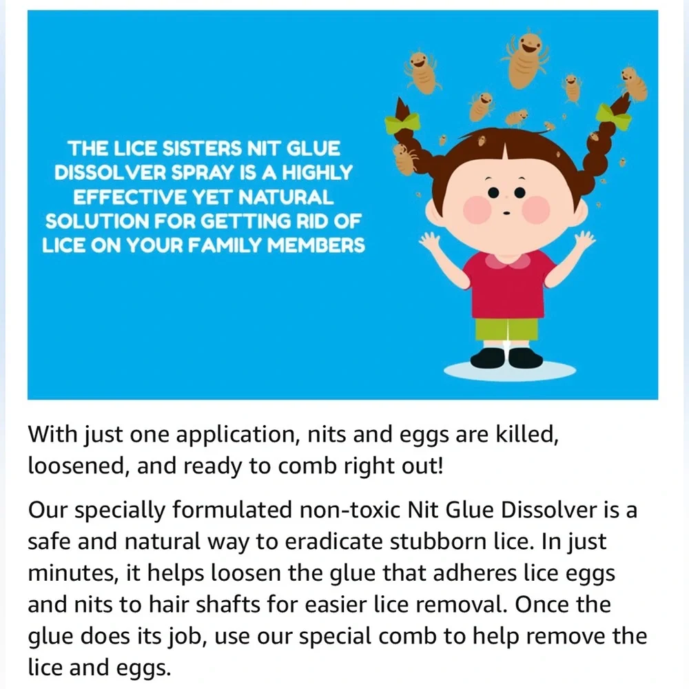 Lice Sisters kills loosens